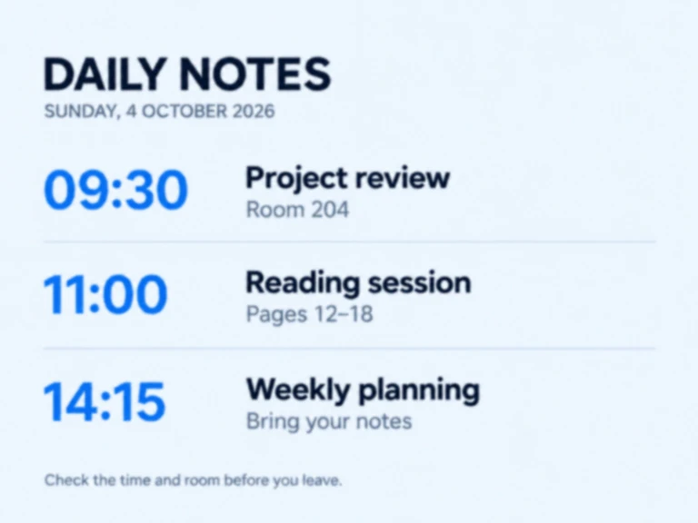 Simulated blur example of Screenshots and small text